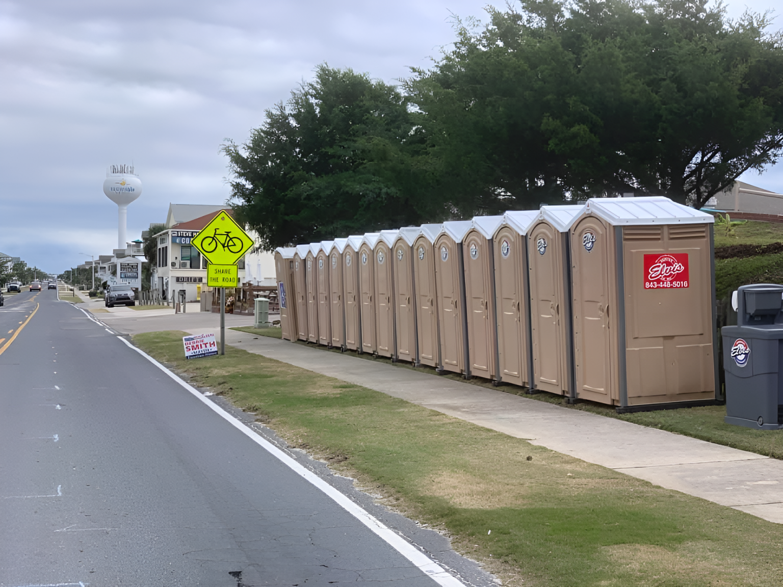 Rent Portable Toilets in Southport NC Elvis Service Company